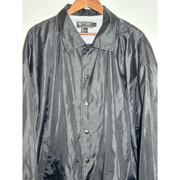 Tact Squad USA Black Flannel-lined Security Windbreaker Men size 3XL - Picture 2 of 6